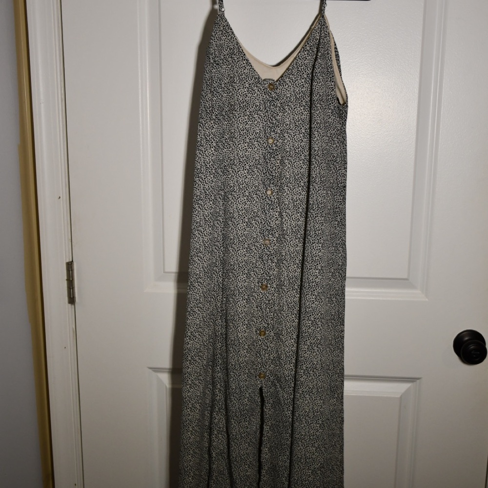 Sienna Sky Black and White Maxi Dress